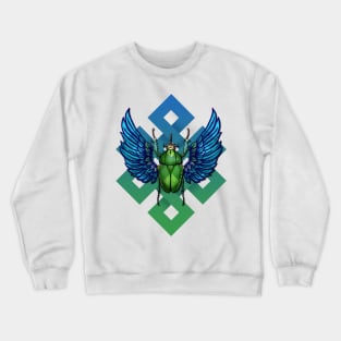 Beetle with wings Crewneck Sweatshirt